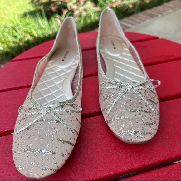 Birdies | The Songbird in Gold Mesh Sparkle Sz 10 - Picture 9 of 9